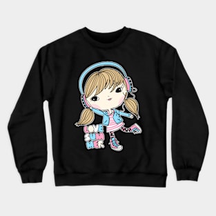 Love Summer Girl Crewneck Sweatshirt